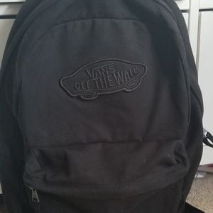 Black vans backpack